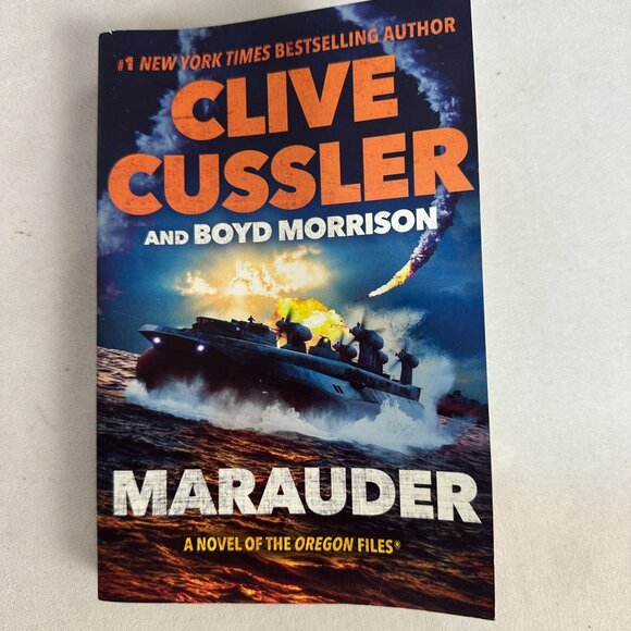 Clive Cusslers Marauder Oregon Files Paperback By Boyd Morrison 2021 Thriller - Picture 1 of 3